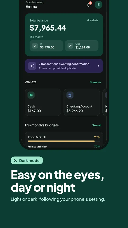Dark mode