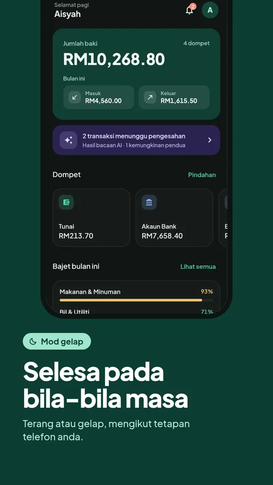 Mod gelap